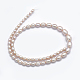 Natural Cultured Freshwater PearlBeads Strands PEAR-K003-21B-2