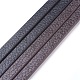 Cordones de microfibra de cuero pu WL-F010-01-7.5mm-1