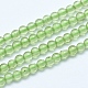 Chapelets de perles en préhnite naturelle G-E483-07A-8mm-1