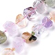 Chapelets de perles de quartz naturel G-F653-20-1