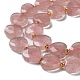 Chapelets de perles aux fraises en quartz naturel G-B044-B11-01-4