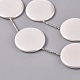 Многослойные ожерелья с гальваническими бусами-ракушками NJEW-G329-02-2