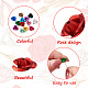 650 Stück Aluminium-Cabochons in 13 Farben&nbsp;MRMJ-FW0001-01B-4