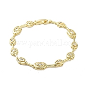 Браслеты из латуни BJEW-D039-34G-01