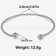 Браслеты-манжеты из нержавеющей стали 304 UO5787-1
