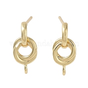 Поиск серег-гвоздиков из латуни KK-K364-10G