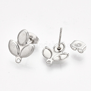 Accessoires de puces d'oreilles en 304 acier inoxydable STAS-S079-68B