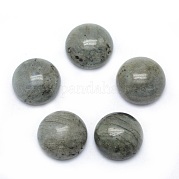 Кабошоны из натурального лабрадорита G-P393-R47-14mm