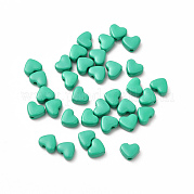 Сердечные бусины из сплава FIND-G053-01M