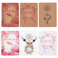 Wholesale PandaHall Necklace Display Kit 100pcs Paper Necklace Cards 2  Styles Necklace Display Cards Dainty Pendant Holder Cards with 100pcs Clear  Bags for Choker Necklace Bracelet Earring Display Packaging 