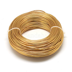 Round Aluminum Wire, Bendable Metal Craft Wire, for Beading Jewelry Craft  Making, Goldenrod, 17 Gauge, 1.2mm, 10m/roll(32.8 Feet/roll)