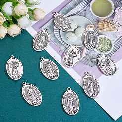20 pièces pendentifs en alliage de style tibétain&nbsp;FIND-SZ0005-95