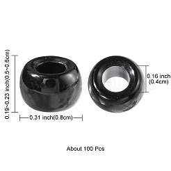 Perles européennes en alliage&nbsp;RESI-YW0001-34A