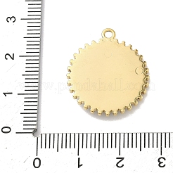 Pendentifs en acier inoxydable 304 émaillé avec strass en cristal&nbsp;STAS-G371-03G-04