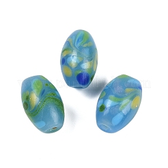 Perles opaques faites à la main au chalumeau&nbsp;BLOW-D006-05F