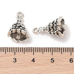 Pendentifs en alliage de style tibétain&nbsp;X-TIBEP-GC101-AS-RS