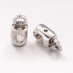 Tibetischen stil Aufhänger mit Öse&nbsp;TIBE-A21170-AS-LF