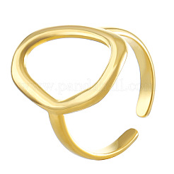 Ovale Manschettenringe aus Edelstahl für Damen&nbsp;WH-WG4EA56-01