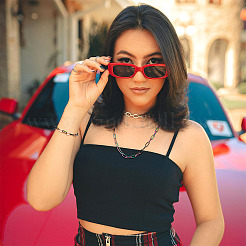 Catene a graffetta in acciaio inox 304 con placcatura sotto vuoto pvd&nbsp;CHS-TA0001-10