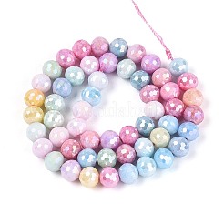 Fili di perle di vetro galvanizzate anti-ossidazione&nbsp;GLAA-N056-8mm-01