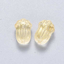 Perle di vetro verniciate a spruzzo trasparente&nbsp;GLAA-S190-004A-05