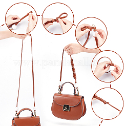 Sangle de sac à chaîne en cuir pu&nbsp;FIND-WH0093-15A