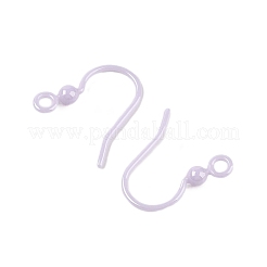 Ganci per orecchini in ceramica con zirconio&nbsp;EJEW-C111-09C
