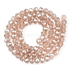 Chapelets de perles en verre électroplaqué&nbsp;EGLA-A034-T10mm-A29
