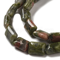 Chapelets de perles en unakite naturelle&nbsp;G-G085-A15-01