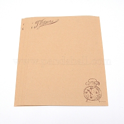 Kraftpapier Briefpapier&nbsp;LS-DIY-WH0204-56