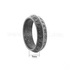 Bagues vikings en acier inoxydable 304 pour hommes&nbsp;WGDF4AB-63