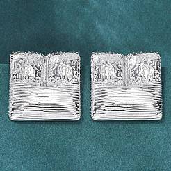 Pendientes de acero inoxidable 304 para mujer&nbsp;EJEW-K306-09P