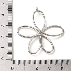 Anlaufgeschützte Anhänger aus 304er Edelstahl&nbsp;STAS-C085-02P