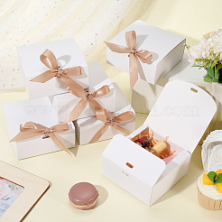 Faltbare Geschenkschachteln aus Papier mit Schleife&nbsp;CON-WH20001-11A-01