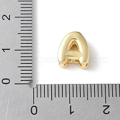 Eslabones multihebra iniciales de circonita cúbica transparente micropavé de latón&nbsp;KK-S520-01G-01