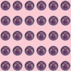 120 perles rondes en améthyste naturelle&nbsp;G-PA0001-16A