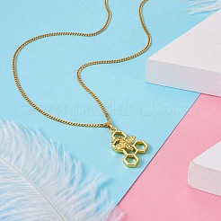 Creazione di collana a nido d'ape fai da te&nbsp;DIY-TA0002-87G