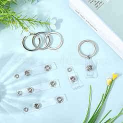 60 Stück PVC- und Eisen-Karabinergurte&nbsp;DIY-SP0004-49