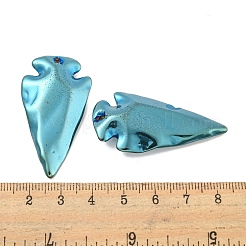 Pendentifs en hématite synthétique non magnétique galvanisés&nbsp;G-C136-03E