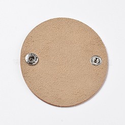Kopfhörer Leder Kabelaufwicklung&nbsp;AJEW-WH0079-E