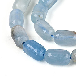 Natürliche blaue Calcit Perlen Stränge&nbsp;G-G980-53A