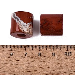 Natürliche rote Jaspis europäischen Perlen&nbsp;G-P520-05P