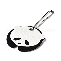 Decorazioni pendenti in similpelle panda&nbsp;HJEW-M006-01
