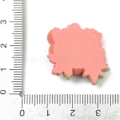 Undurchsichtige Blumen-Cabochons aus Harz&nbsp;LS-RESI-R463-02D