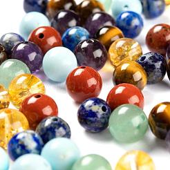 100 Stück 7 Farben Chakra Yoga Heilstein Kits&nbsp;G-LS0001-04