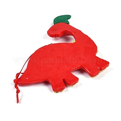 Adornos colgantes navideños de pvc&nbsp;HJEW-S003-03C