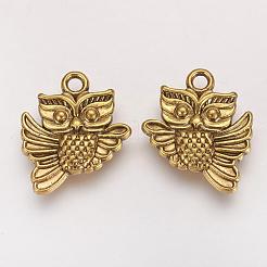 Pendente in lega stile tibetano&nbsp;TIBEP-4436-AG-LF