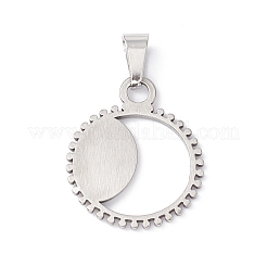Pendentifs en acier inoxydable 304 anti-ternissement&nbsp;LS-STAS-A062-16P