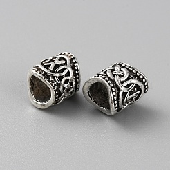 Metall Großlochperlen&nbsp;FIND-WH0139-19AS