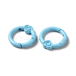 Anillos de puerta de resorte de aleación pintados con spray&nbsp;ALRI-Q362-02G